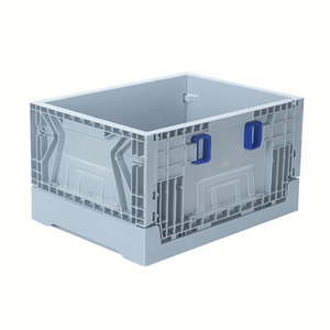 Save Space Large Capacity Wine Glass Crate Foldable Plastic Car Trunk Toy Organizer Storage Box For Car