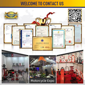 KARLION Sport Dirt Bike Garage Reparatur Combo Set Vorder-und Hinterrad ständer Motorrad liftst änder für Motorräder und Fahrräder - Product Image 5