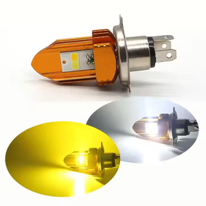 Ampoules de phares de moto bicolores COB <span class=keywords><strong>H4</strong></span> H6 LED à feux de croisement 3000K 6000K Scooter Phares antibrouillard - Product Image 6