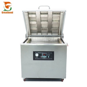 Machine d'emballage sous vide automatique commerciale DZ700/800 pour sacs plastiques de grande taille, scelleuse thermique pour aliments, riz et céréales – Prix usine - Product Image 1