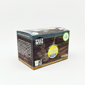 Cajas de Embalaje para Café Keurig K-Cup de Diseño Personalizado, Paquete de 12/24 Unidades con Relieve y Laminación Mate, Reciclables - Product Image 3