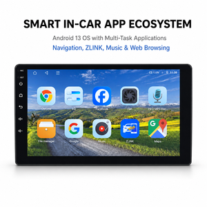 <span class=keywords><strong>CarPlay</strong></span> sans fil, Android Auto, 4 Go + 64 Go, Android 13, écran tactile IPS 10 pouces 1280*720, GPS, autoradio multimédia universel - Product Image 5
