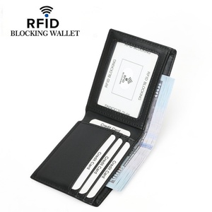 Boshiho Men's Card Holder Purse Microfiber Leather Men Fold <b>Wallet</b> Wholesale New Hot-Selling <b>RFID</b> Anti-Theft <b>Wallet</b> - Product Image 3