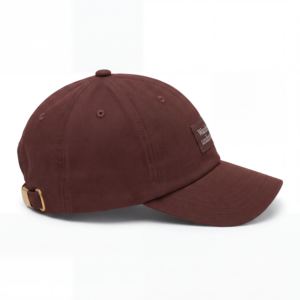 Casquette de baseball en jean à 6 panneaux avec logo personnalisé T&L, en coton velours lavé vintage, style ethnique, ajustable et incurvée, vente en gros - Product Image 6