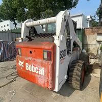 Offre Spéciale chargeuse compacte Bobcat S300 d'occasion avec des performances supérieures en bon état/chargeuses compactes bon marché à Shanghai