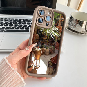 Coque de protection anti-rayures pour <span class=keywords><strong>iPhone</strong></span>, motif de jardin bohème marocain rétro, pour <span class=keywords><strong>iPhone</strong></span> 15 14 13 Pro Max 11 XR XSmax - Product Image 2