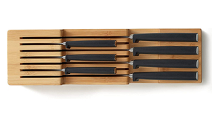 Organizador de Cuchillos Profesional Personalizado para Cajones de Cocina de Bambú - Product Image 3