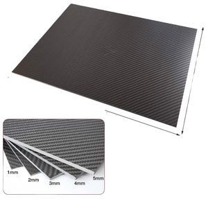 แผ่นคาร์บอนไฟเบอร์ AntCarbon ความแข็งแรงสูง 100% 3k ลายทอธรรมดา เงา/ด้าน หนา 3 มม. แผ่นสำหรับงาน CNC ขนาด 4' x 8' - Product Image 1