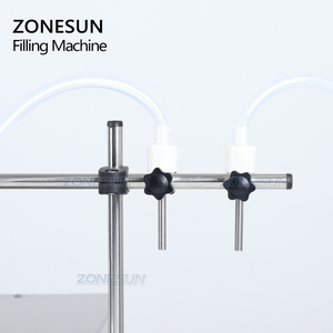 Zonesun 2 Đầu Nước Hoa Nước Nước Trái Cây Tinh Dầu Điện Kỹ Thuật Số Điều Khiển Bơm Nhu Động Máy Làm Đầy Chất Lỏng 3-2500 Ml - Product Image 4