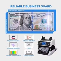 920 Comptage d'argent Machine de comptage de billets Compteur de billets CIS Machine de comptage de billets