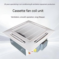 Unité de ventilation à cassette silencieuse ultra-mince avec moteur AC, économie d'énergie, personnalisable, export en petites séries, ODM