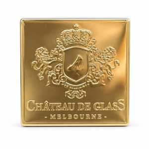 2025 Custom Luxury High Level Waterproof Durable Aluminum Gold Stamping Adhesive Sticker Perfume Wine Candle Photo Frame Craft - Product Image 3