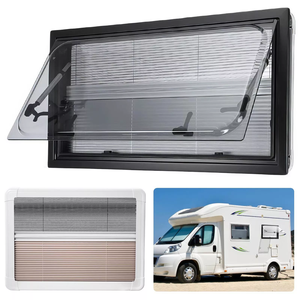 Venta caliente tamaño personalizado ángulo recto caravana ventana mejor calidad aleación de aluminio RV accesorios para Camping <span class=keywords><strong>fábrica</strong></span> baja - Product Image 5