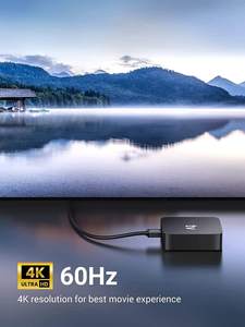 Câble <span class=keywords><strong>HDMI</strong></span> <span class=keywords><strong>UGREEN</strong></span> à angle droit 4K 90 degrés, cordon HD-MI haute vitesse, câble HD-MI 2.0 à angle descendant - Product Image 3