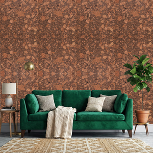 Carreaux muraux en liège 100 % naturels et durables, style Art Déco, Organic Flow 06, liège naturel moderne, épaisseur 3 mm, carreaux muraux décoratifs - Product Image 2