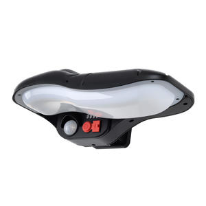 Lampe murale solaire d'extérieur à LED, lumière blanche, détecteur de mouvement, résistante à l'eau, cellule solaire mono Si, pour cour, lampadaire, villa - Product Image 1