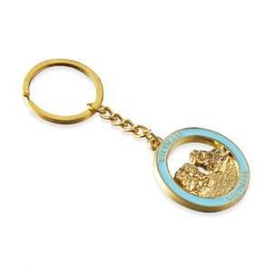 No Minimum Order Manufacturer <b>Custom</b> Shape Logo 2D 3D Letter Hard Soft Enamel <b>Key</b> Chain Zinc Alloy Metal Keyring Keychains - Product Image 2