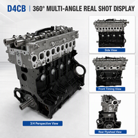 Mesin Baru Euro 4 Hyundai H1 D4CB 2.5 CRDi Diesel Long Block Assembly Grosir B2B untuk Suku Cadang Pengganti Kia Sorento