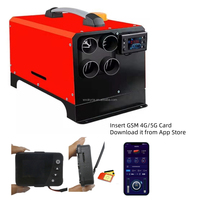 Chauffage au diesel OkyRie Factory 5kw 8kw 12v 24v Neuf avec interrupteur Bluetooth et application GSM pour téléphone, faisceau de câblage en plastique, prix