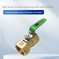Válvula de Bola de Latón de una Pieza con Reducción de Diámetro de la Marca KITZ Japan, Válvula Autocentrante de Alta Presión TK600 de 600 WOG