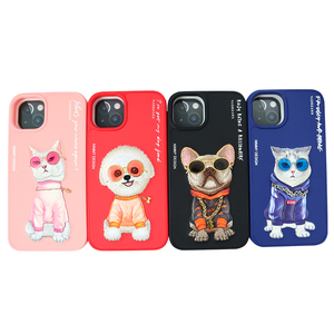เคสกันกระแทกกันน้ำแม่เหล็กซิลิโคนเหลวสีพื้นสำหรับ iPhone 17 16 Pro Max XR XS 7 8 Plus ขายส่ง - Product Image 1