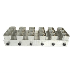Ángulo ajustable para exhibición de fuegos artificiales de aluminio Bastidores de 2,5 "para fuegos artificiales de Tiro Único de 18 disparos - Product Image 1