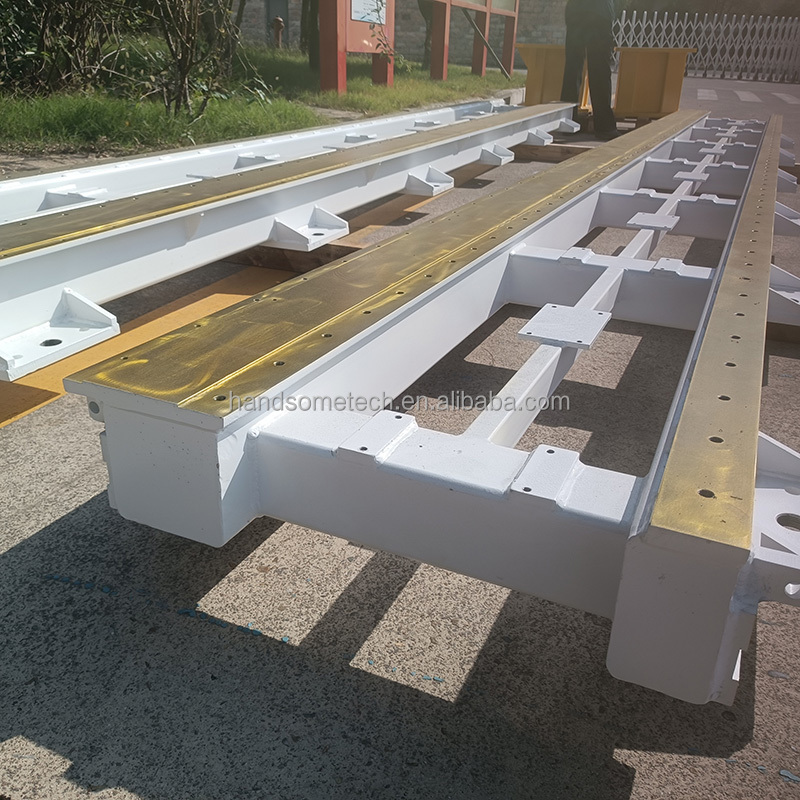 Custom Heavy Duty Industry Robot Track Floor Rails, Base, Slide Plate, Foot Pads - Kunshan Handsome