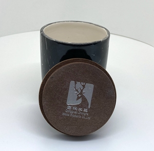 Tapas de madera personalizadas para frascos, de MDF y contrachapado, con nuevo logotipo grabado, color nogal, tacto suave y acabado profundo, de Vietnam - Product Image 6