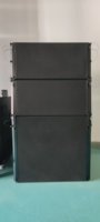 Haut-parleur professionnel double 10 pouces en néodyme DMB Line Array System V8 Sound Plywood Cabinet Metal Enclosure Audio Sound Equipment