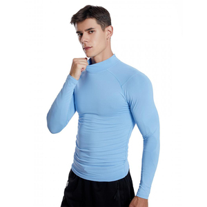 Odor-Resistant Performance Mens Long Sleeve Shirt For Sports Performance With Engineered For Performance - Product Image 2