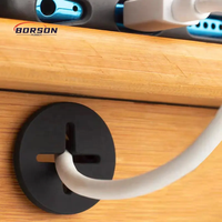 3/4 pouces Flexible Silicone Câble Trou Couverture Bureau Rond Ordinateur Trou Silicone Oeillet En Caoutchouc Bureau Oeillets Câble Cordon Oeillet