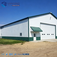 Almacén de Estructura de Acero Rentable con Estructura Galvanizada, Diseño Moderno, Alta Capacidad y Larga Vida Útil