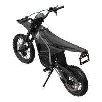 Moto électrique tout-terrain pour adultes 1500W à moteur central 48V 27Ah, roues F14 R12 pouces, 60km/h, autonomie 40km, cyclomoteur électrique, vente en gros