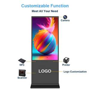 Hot Verkoop Vloer Stand <span class=keywords><strong>Digital</strong></span> <span class=keywords><strong>Signage</strong></span> Digitaal Reclamescherm 55Inch Odm Oem Android Rohs Fcc Voor Tentoonstellingshal - Product Image 2