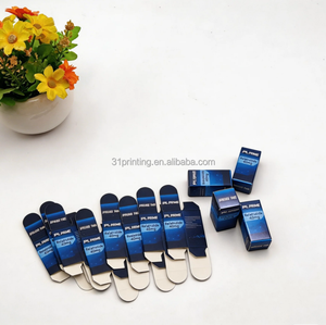 Scatole in Carta Olografica con Logo Personalizzato e Vassoio in Plastica <span class=keywords><strong>per</strong></span> Flaconi di Essenze Skincare da 3ml e 10ml - Product Image 3