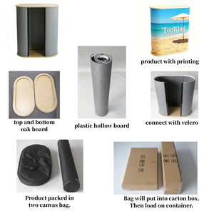 Support d'affichage tout-en-un avec impression de logo personnalisé <span class=keywords><strong>pour</strong></span> <span class=keywords><strong>les</strong></span> expositions de marques de cosmétiques, d'aliments et de produits technologiques - Product Image 6