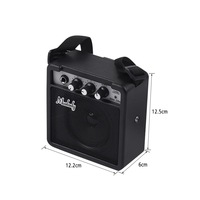 5W ABS Electric Guitar Bass Amplifier Mini Portable Musical Instrument Speaker Acoustic Guitar