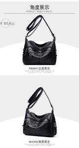 Nuevos Bolsos de Mano de Lujo para Mujer, Bolsos de Hombro de Cuero PU de Diseñador, Bolso de Mano Grande de Moda para Dama, Bolso Tote Casual, Bolso Mensajero - Product Image 3