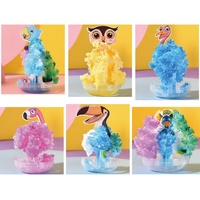 Cadeau de Noël en gros Kit d'expérimentation d'arbre en papier de cristal croissant jouets éducatifs scientifiques pour les enfants