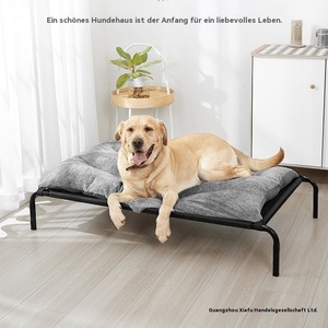 Luxe rechthoekige draagbare koelmat van mesh voor grote honden, binnen/buiten, kauwbestendig, heavy-duty, ademend, zomer/winter hondenbed - Product Image 3