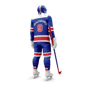 Nom et numéro de supporters personnalisés Maillot de <span class=keywords><strong>hockey</strong></span> <span class=keywords><strong>personnalisé</strong></span> de l'équipe de broderie du New <span class=keywords><strong>Jersey</strong></span> pour hommes Maillot de <span class=keywords><strong>hockey</strong></span> pour jeunes - Product Image 2