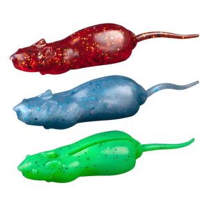 <span class=keywords><strong>Ensemble</strong></span> de leurres souples artificiels Thunder Frog Bionic en boîte pour la pêche au brochet en eau douce, lac/rivière/rivière, 50 mm/55 mm - Product Image 3