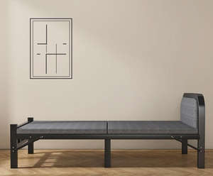 Nueva Cama Plegable Portátil de Metal, Cama Individual para Uso en el Hogar y la Oficina - Product Image 5