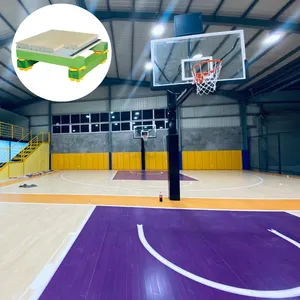 2023 Factory Professional Sports Courts Basketball Courts Wooden Sports Flooring/Sports Ground Assembled Wooden