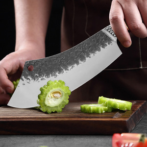 Coltello da Chef Vintage in Acciaio Inossidabile Forgiato a Mano 14,5cm Coltello da Macellaio per Affettare Ossa e Carne - Product Image 1