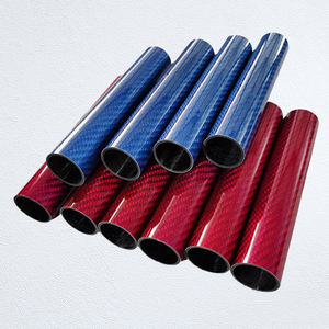 Tube/Tuyau/Arbre en fibre de carbone rond 3K brillant de haute qualité, haute résistance, léger - Product Image 6