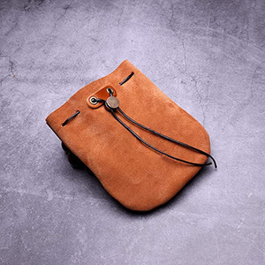 Cross-border retro wallet leather pouch drawstring gift <b>bag</b> jewelry storage <b>bag</b> creative portable <b>coin</b> and dice <b>bag</b> - Product Image 2