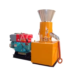 Good Quality Rice Straw Pellet Machines Flat Die Grass Pellet Mill