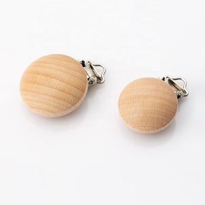 Cina Produttore del Commercio All'ingrosso di Legno Del Bambino Ciuccio Succhietto Catena di Clip Del Supporto - Product Image 1