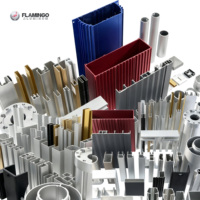 Profils d'extrusion en aluminium de qualité supérieure, anodisés, revêtement en poudre, profils d'extrusion en aluminium série 6, pièces en aluminium personnalisées